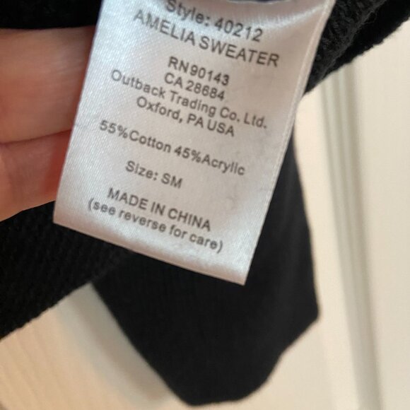 Ladies Outback Trading Co Amelia Sweater Small/ Medium Aztec Ski Sweater - Picture 5 of 6